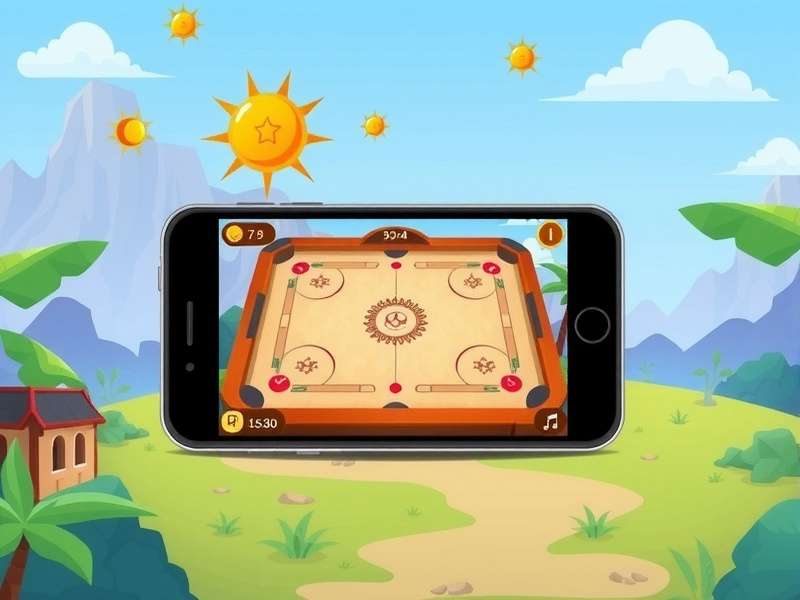 Turbo Carrom Maestro on mobile devices